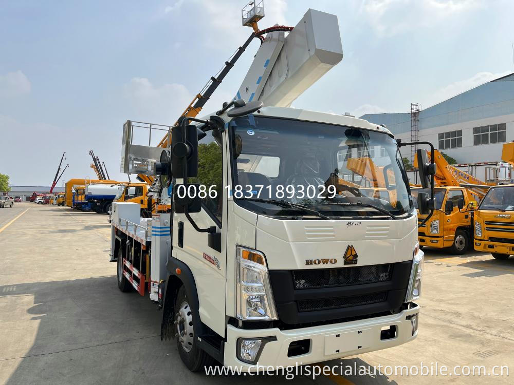 Howo 28m Aerial Truck 9 Jpg